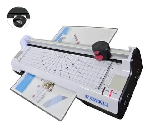 Laminadora, plastificadora e refiladora A4